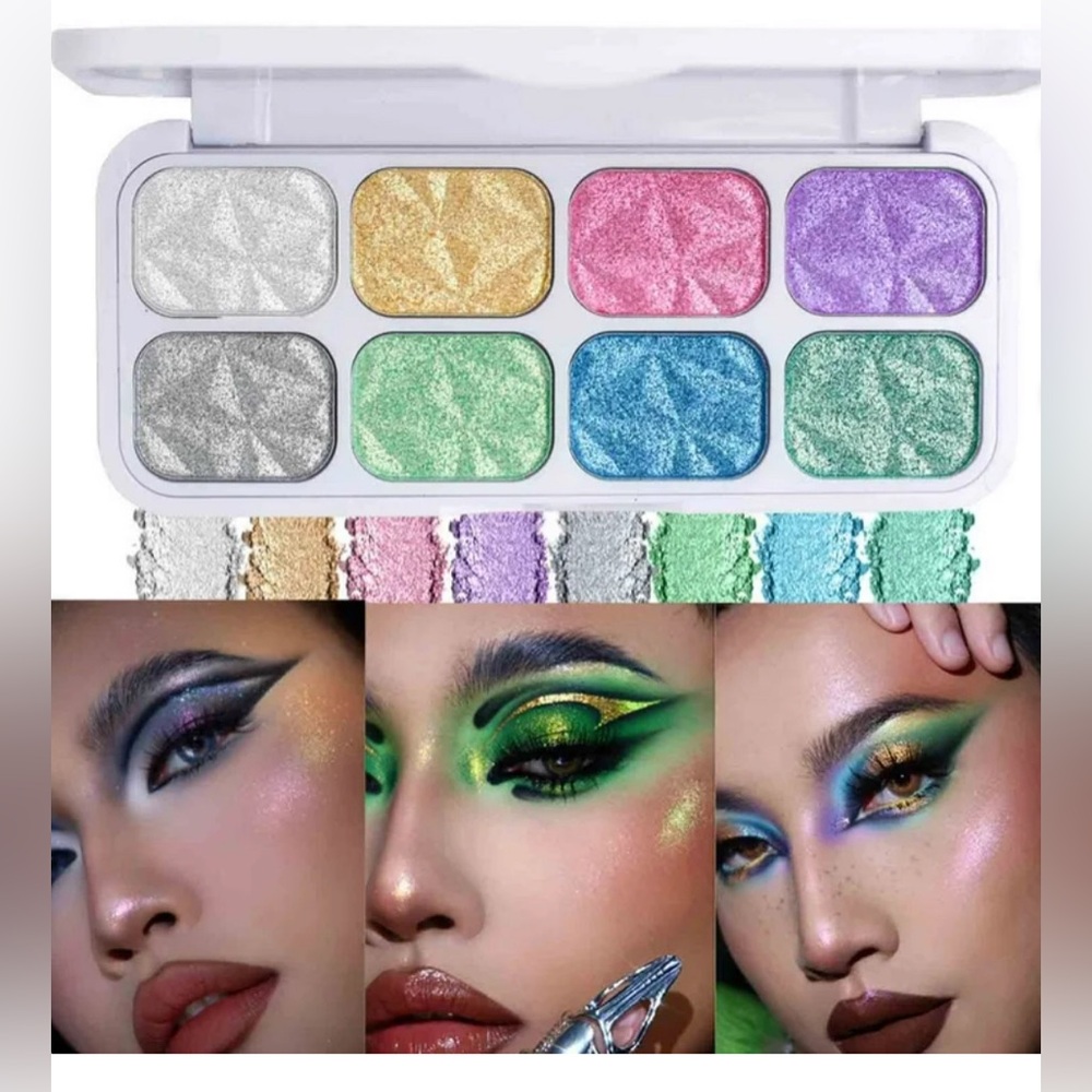 ❤️⭐ 8-Color Eyeshadow Palette - Vibrant Shades - Picture 4 of 5